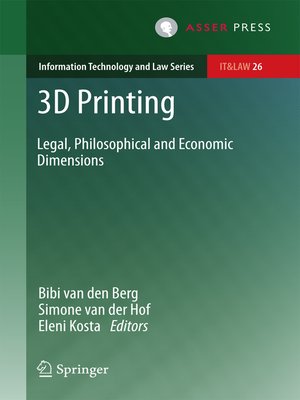 cover image of 3D Printing